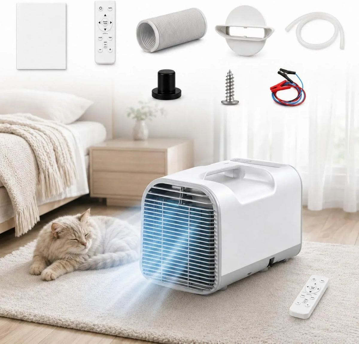 Klimaanlage, 1400 W, Camping 1400W/5000BTU, Klimagerät