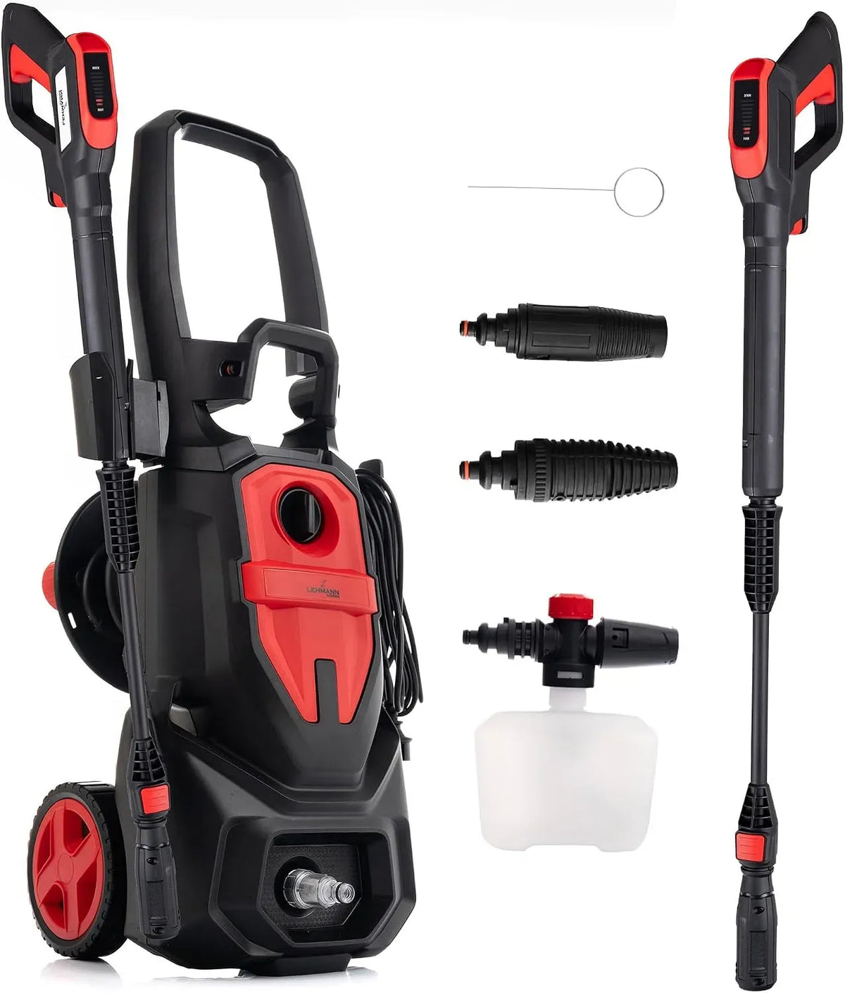 Hochdruckreiniger, 2200 W, LEHMANN 10m, 240 bar, 480 l/h Fördermenge