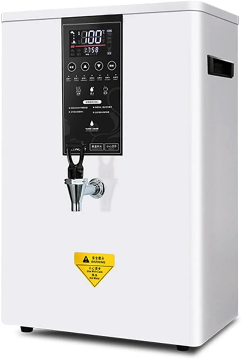 Heißwasserspender, Tischgerät, Heißwasserbereiter, 60 L, 2500 W, LCD-Display, leise, Edelstahl, Wärmefunktion