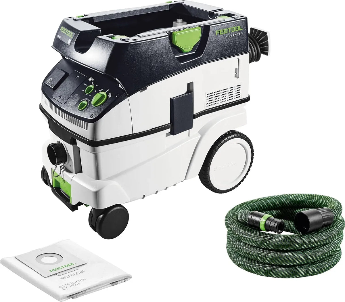 CTM 26 Festool E CLEANTEC Absaugmobil Staubklasse M, 26 l
