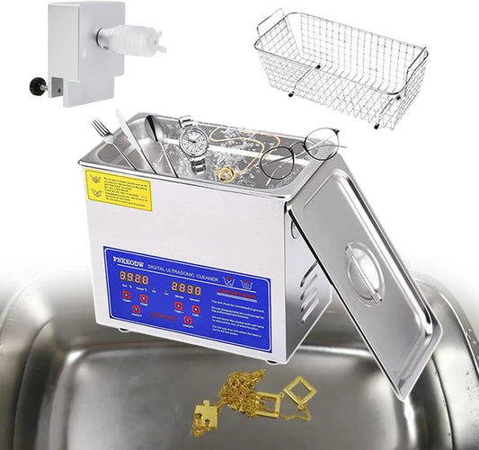 6-L-Schallplattenreiniger 0-30-Minuten-Timer, Reinigungsgerät, gewerblich, für Schallplatten