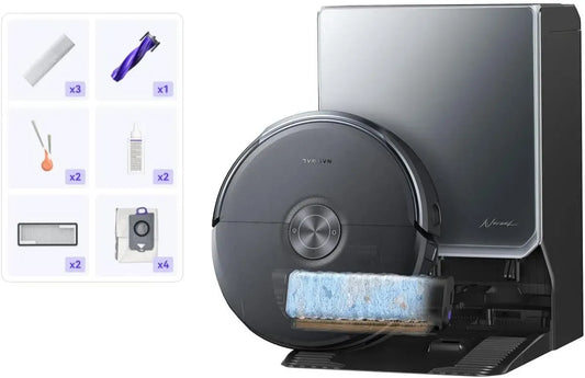 Saugroboter, NARWAL, 000 Pa, Staubsaugerroboter, Flow 2 Complete Saugroboter mit Wischfunktion